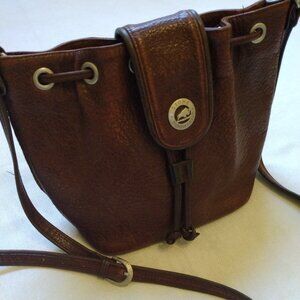 Stone Mountain Crossbody Leather Handbag
